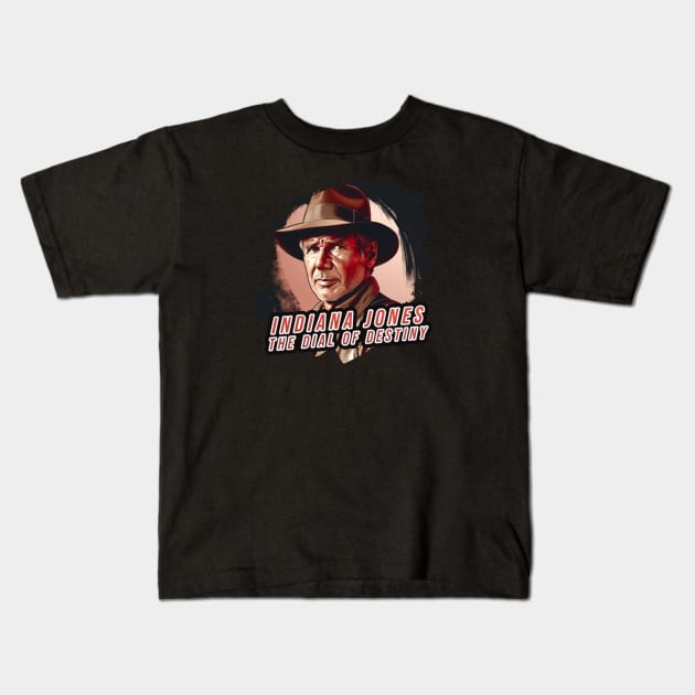 Indiana Jones and the Dial of Destiny Kids T-Shirt by Pixy Official